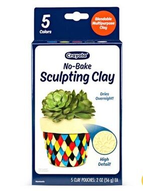 Crayola No Bake Sculpting Clay NEW